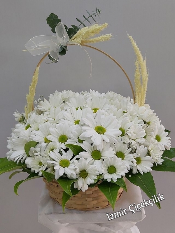 Çiçekse Papatya Sepeti